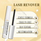 Fine Threads Pro Miuffue Sensitive Eyelash Glue Remover bottle showcasing product size.