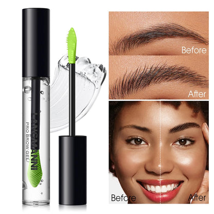 Close up of Baisen Diary clear brow setting gel applicator