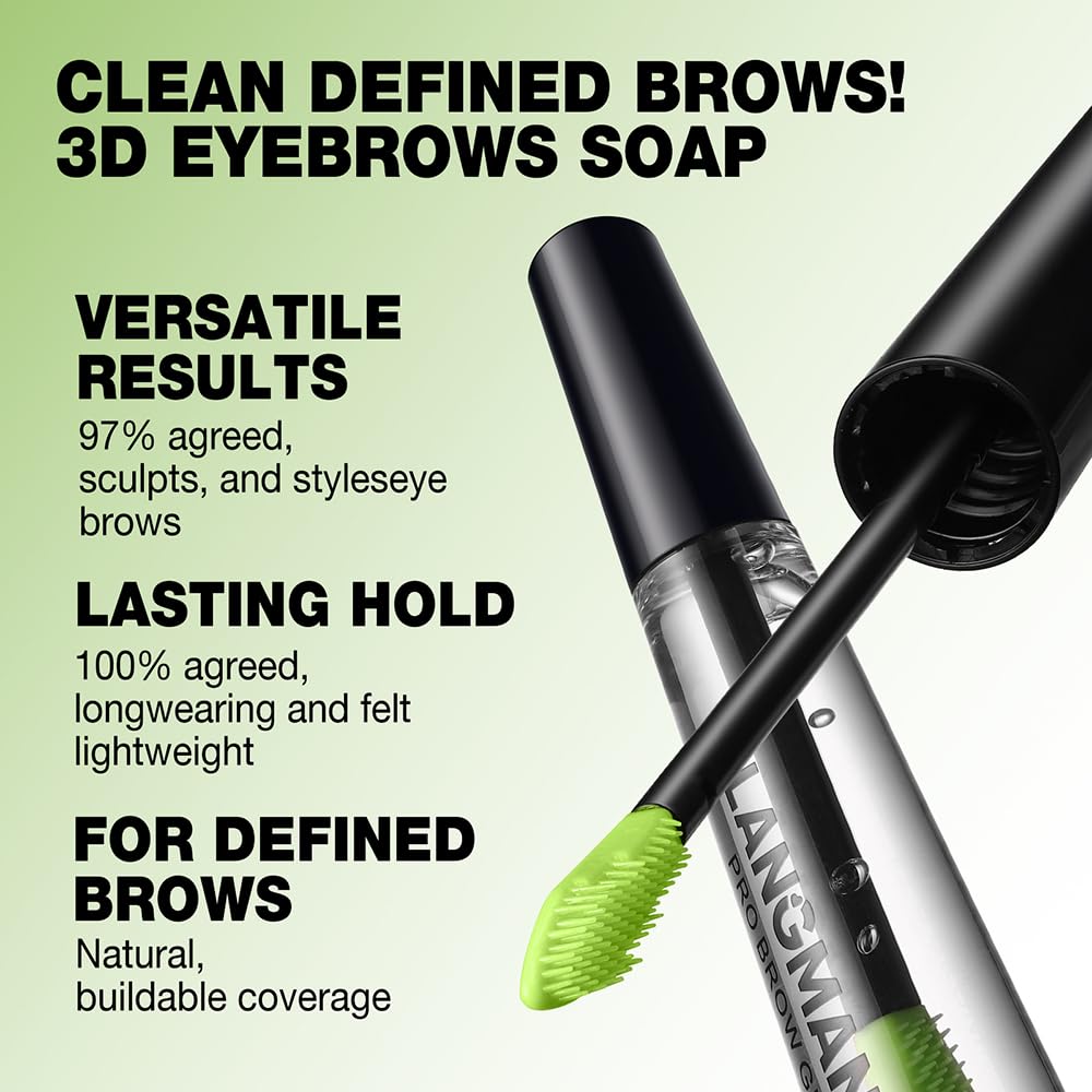 Baisen Diary transparent brow gel texture view
