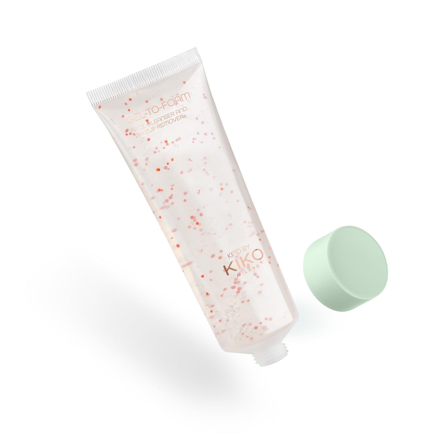 Vegan Kiko Milano face cleanser bottle close up