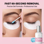 Liore Lash Speedy Gel Remover showing 15 milliliter size label