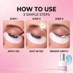 Liore Lash Speedy Gel Remover professional salon supply display