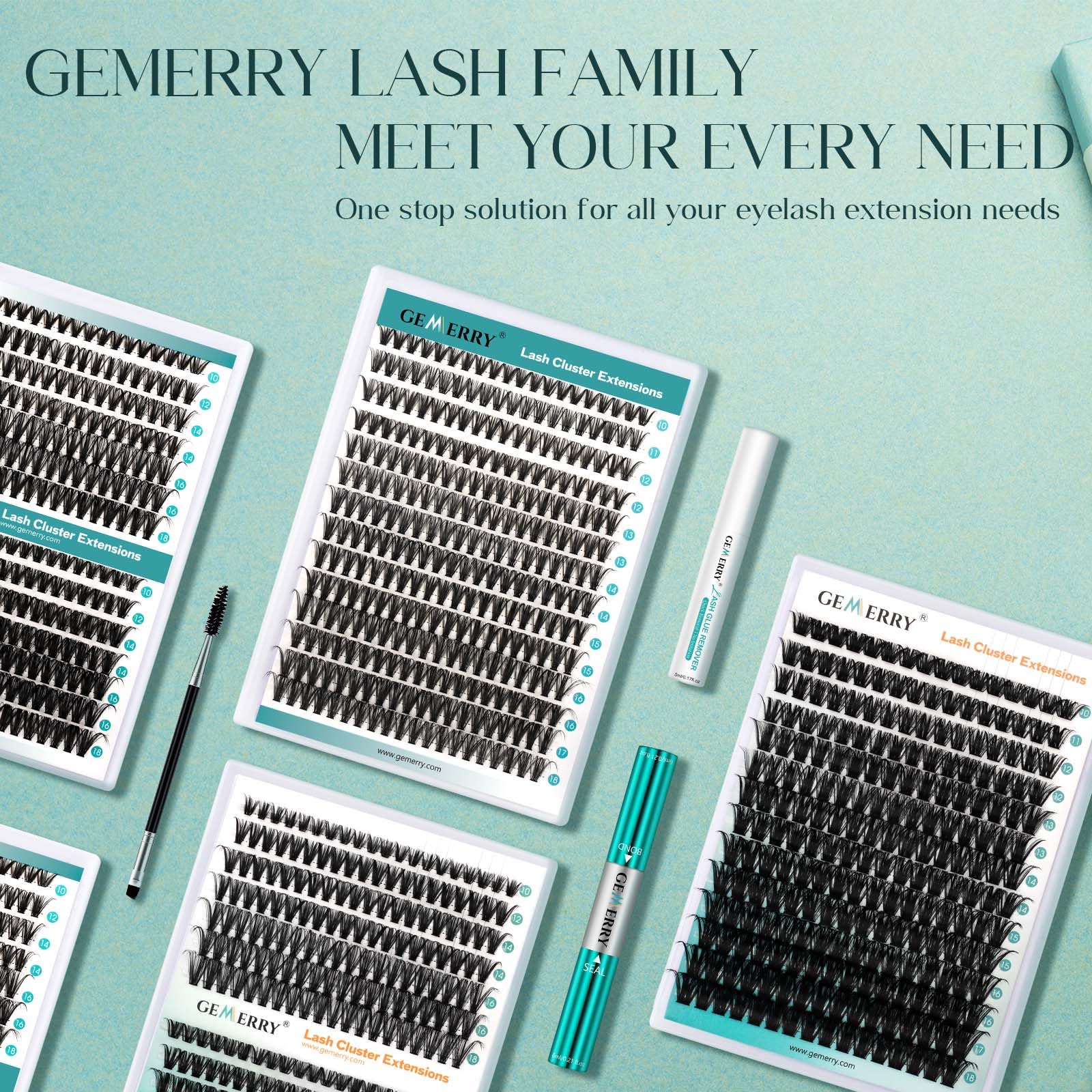 Gemerry lash glue remover bottle in hand