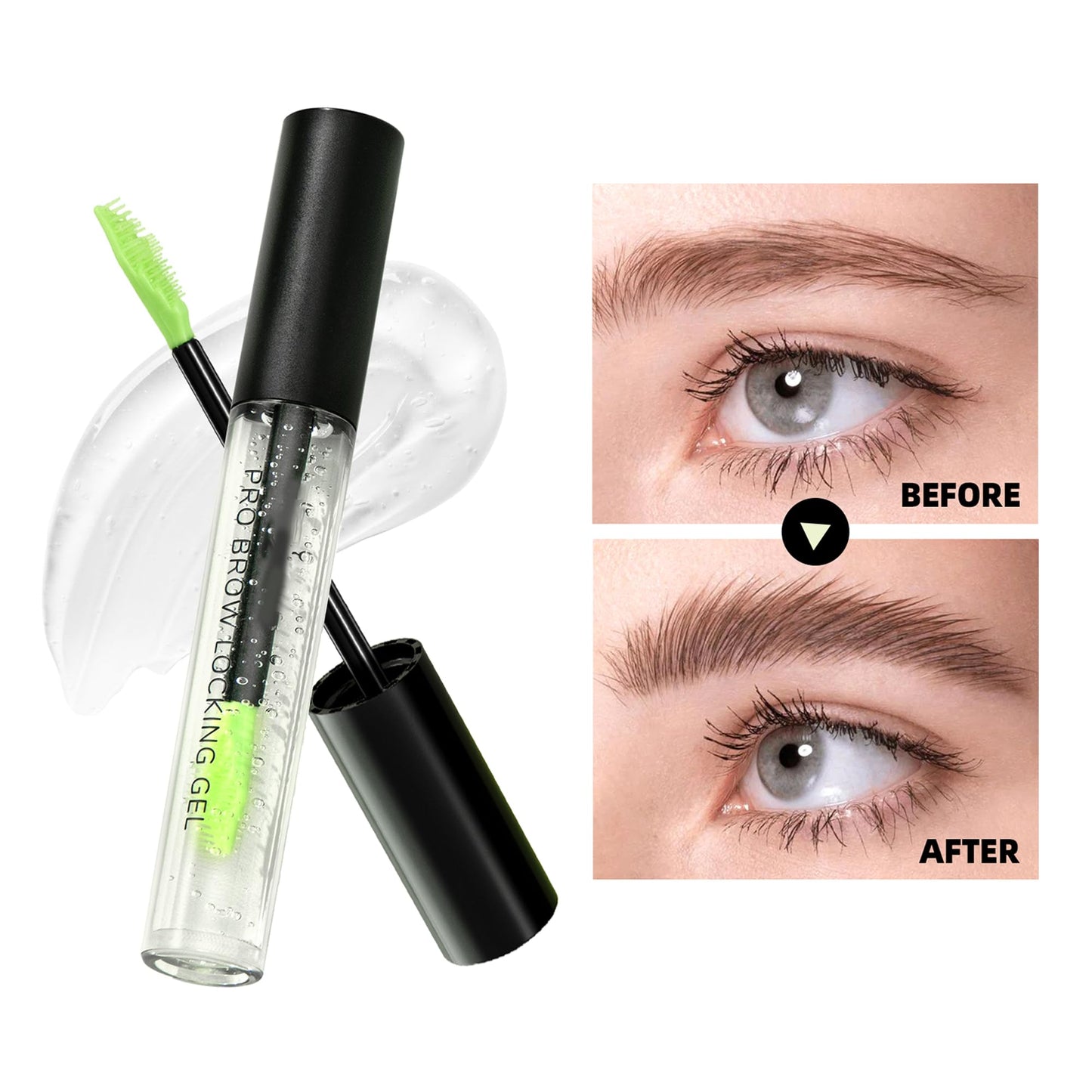 Clear texture of Miescher Pro Brow Locking Gel