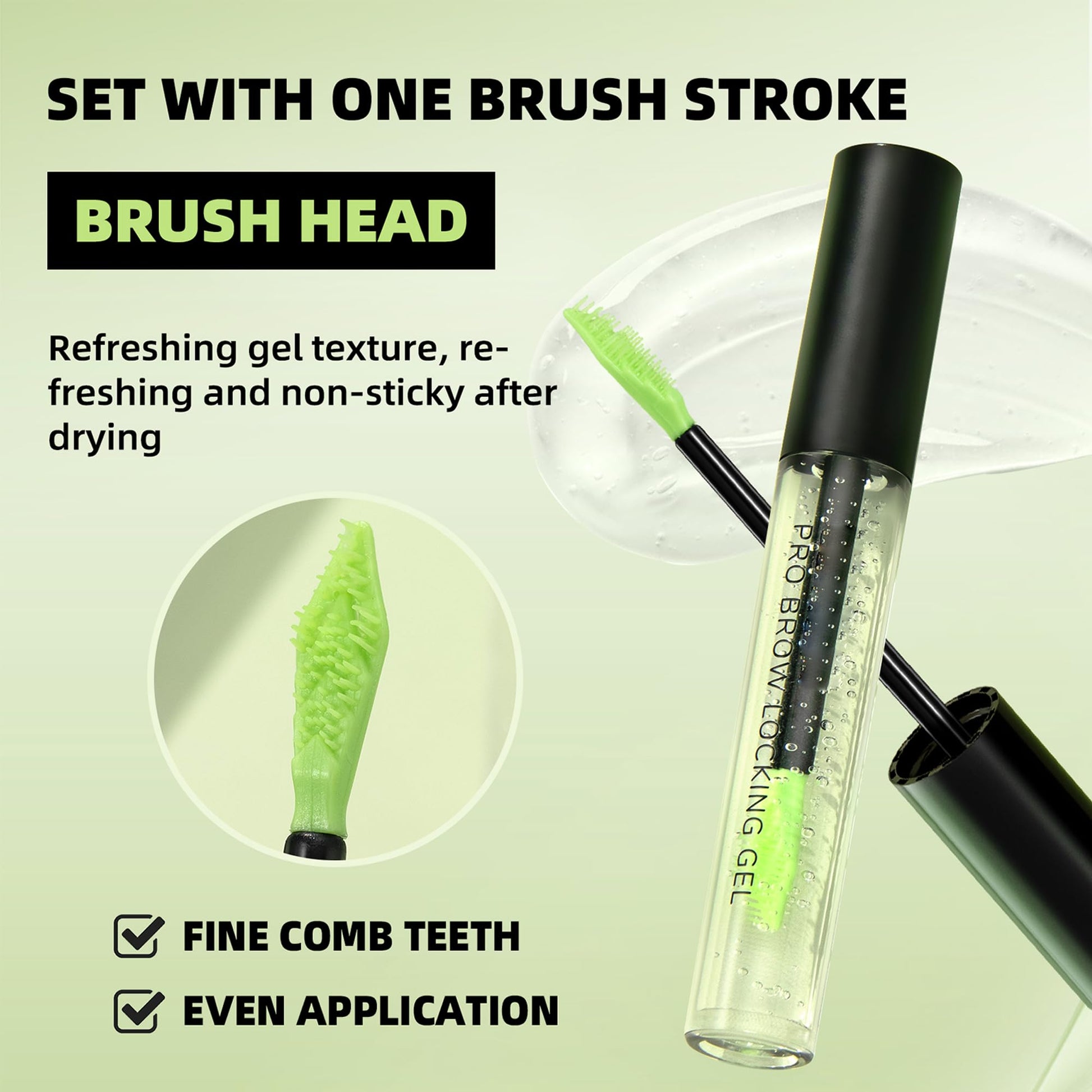 Miescher Pro Brow Locking Gel waterproof demonstration