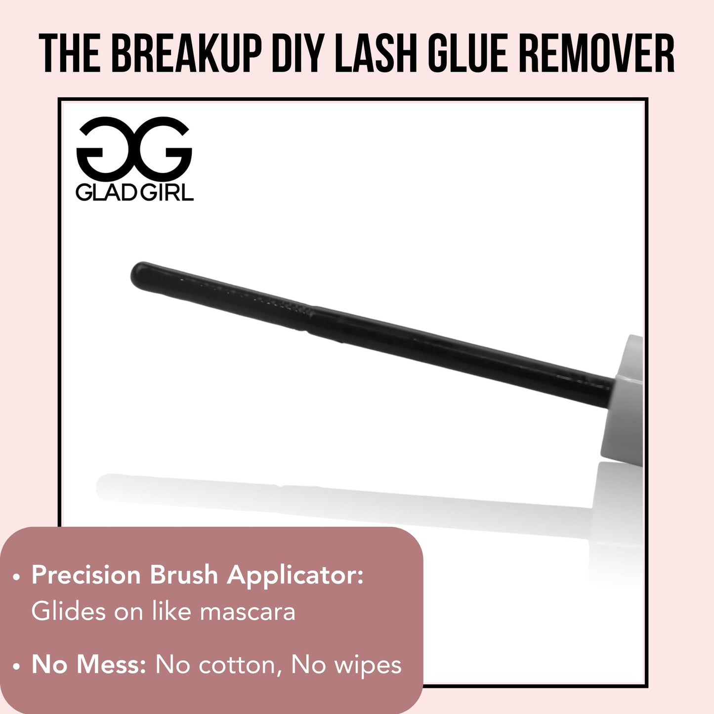 GladGirl The Breakup packaging showing botanical ingredients