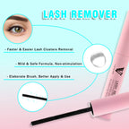 Vavalash lash remover showing the spiral brush wand applicator