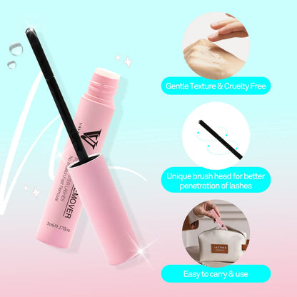 VAVALASH gentle false eyelashes lash adhesive remover packaging details.