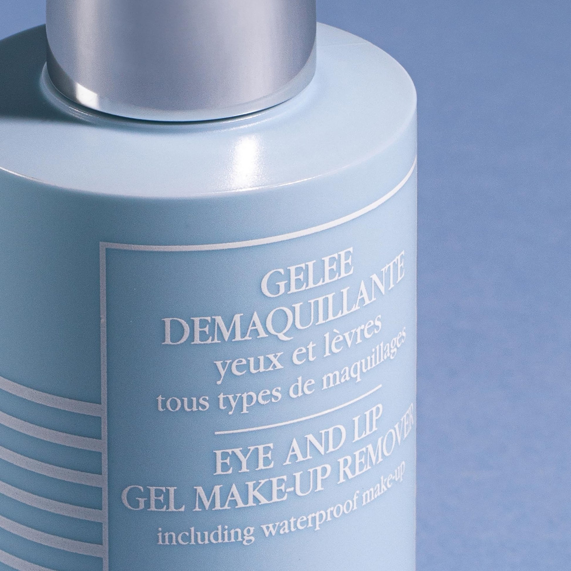 Luxury Sisley Paris melting gel texture makeup remover for waterproof cosmetics packaging