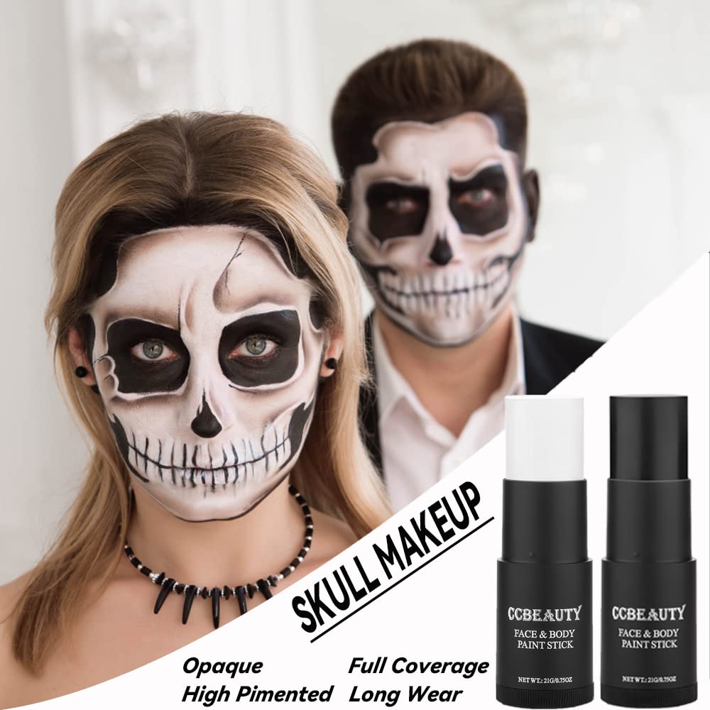 CCbeauty professional white body paint cream stick ingredients label