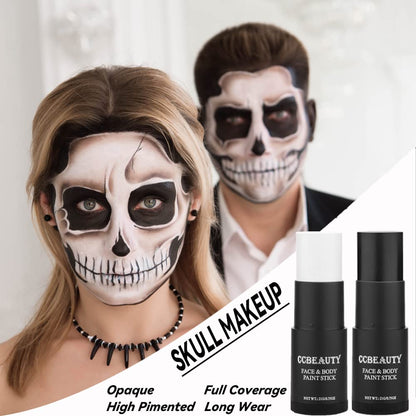 CCbeauty professional white body paint cream stick ingredients label