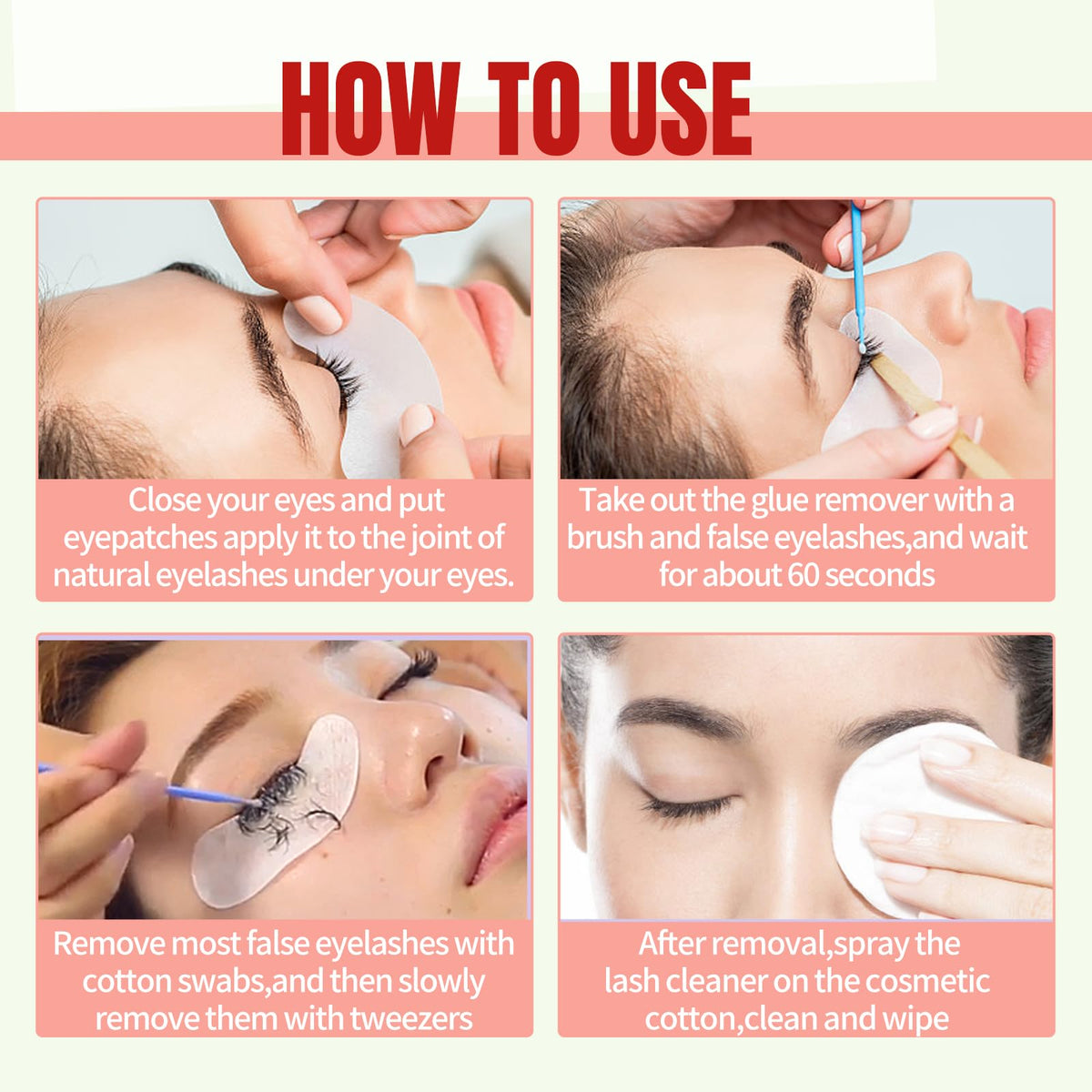 FADVAN quick removal lash adhesive dissolver angled shot