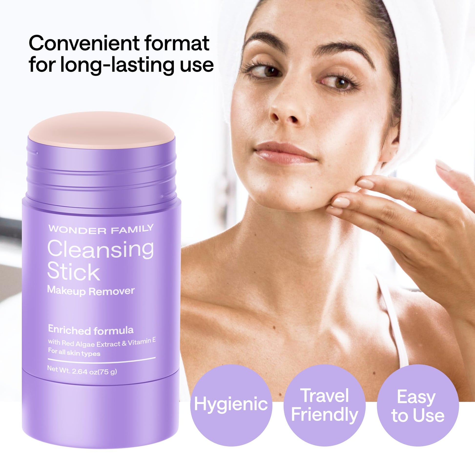 Wonder Family cleansing balm stick for dry sensitive skin