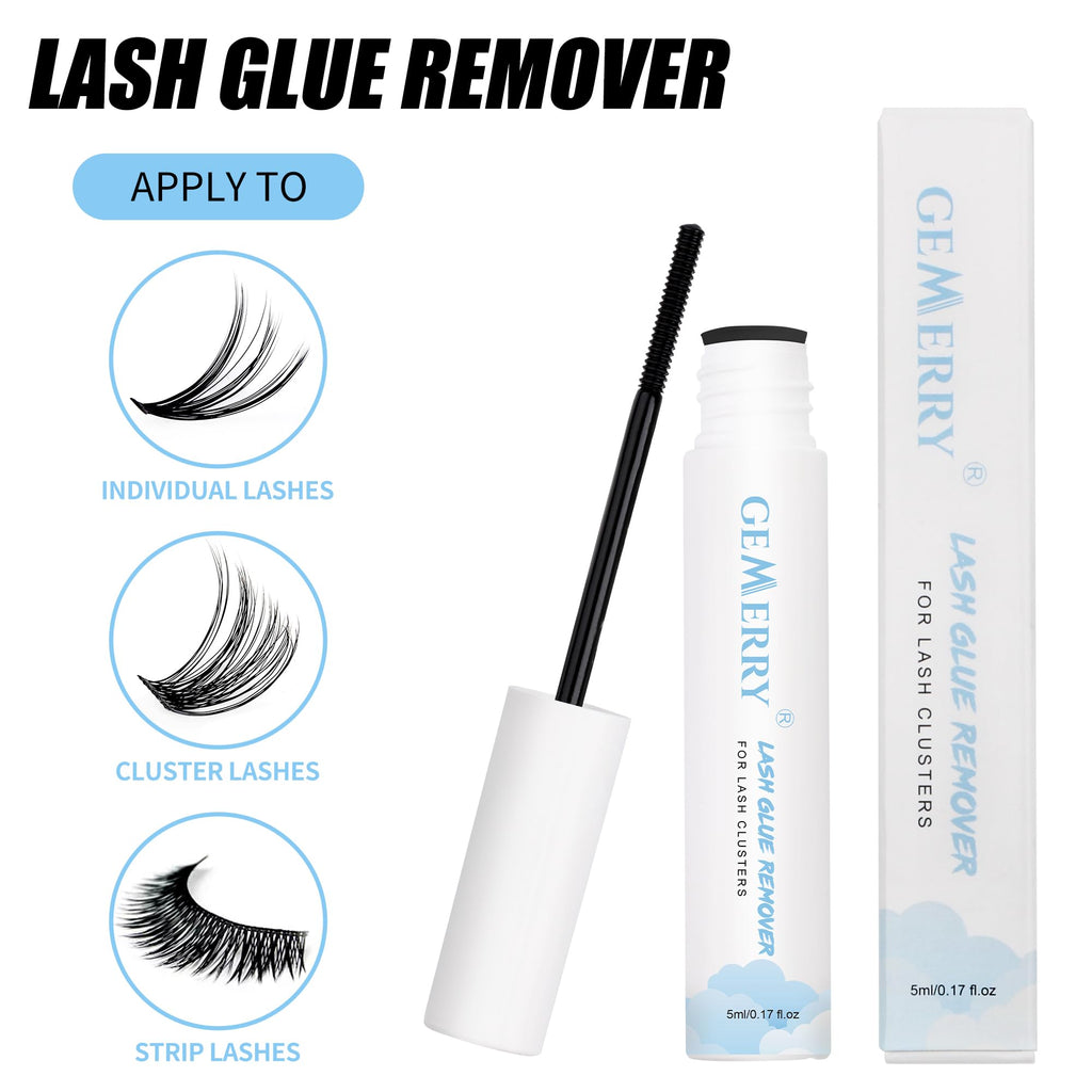 Gemerry lash extension remover packaging for DIY home use