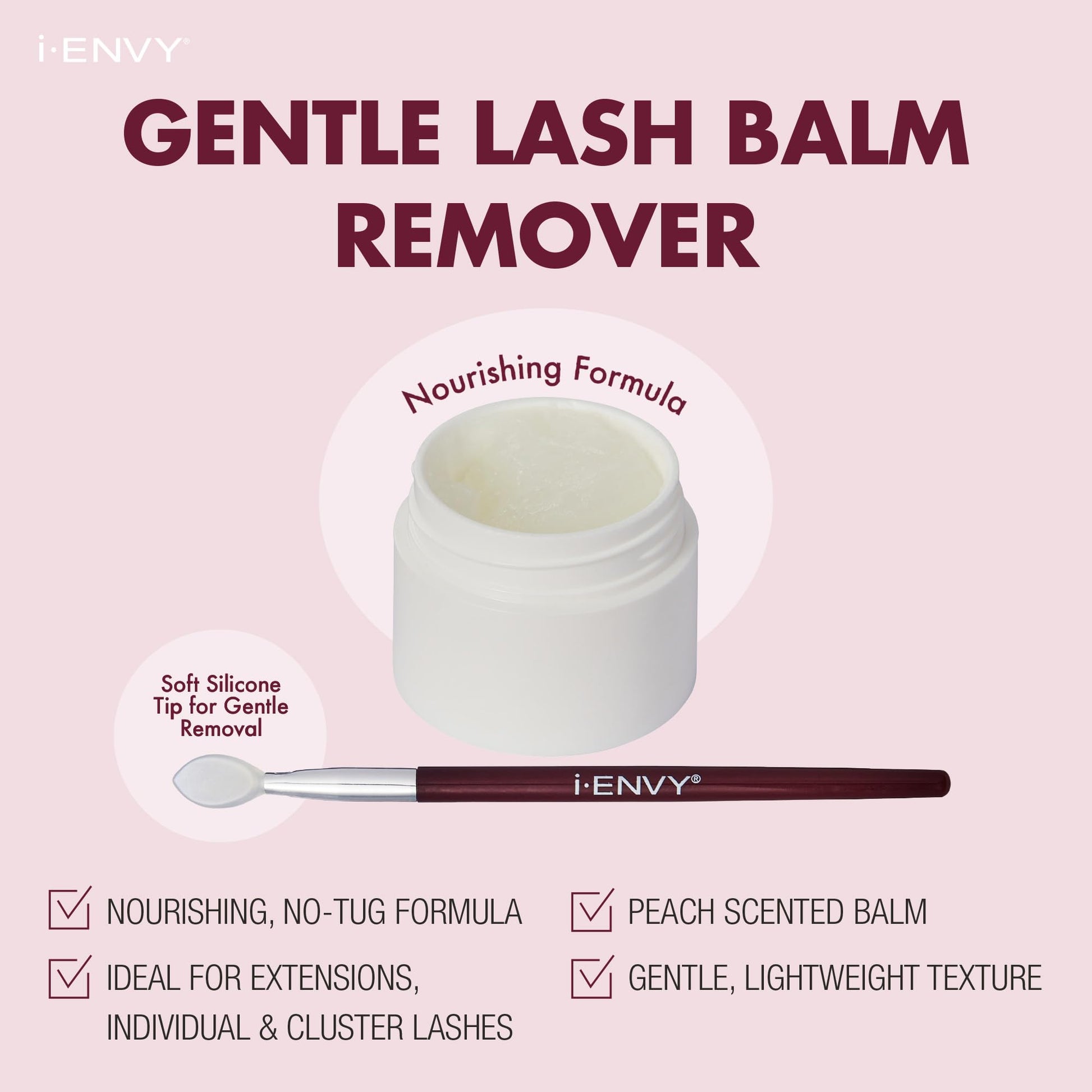 I-Envy lash remover balm for cluster and individual lashes