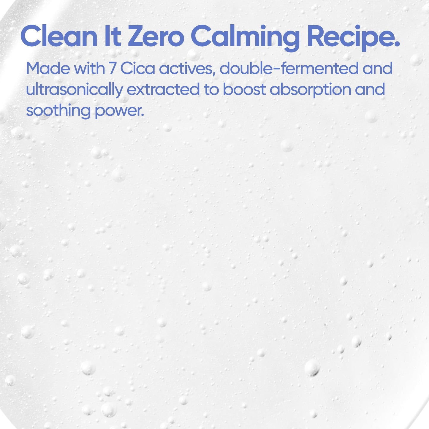 Banila Co Clean It Zero Calming Gel Cleanser texture demonstration