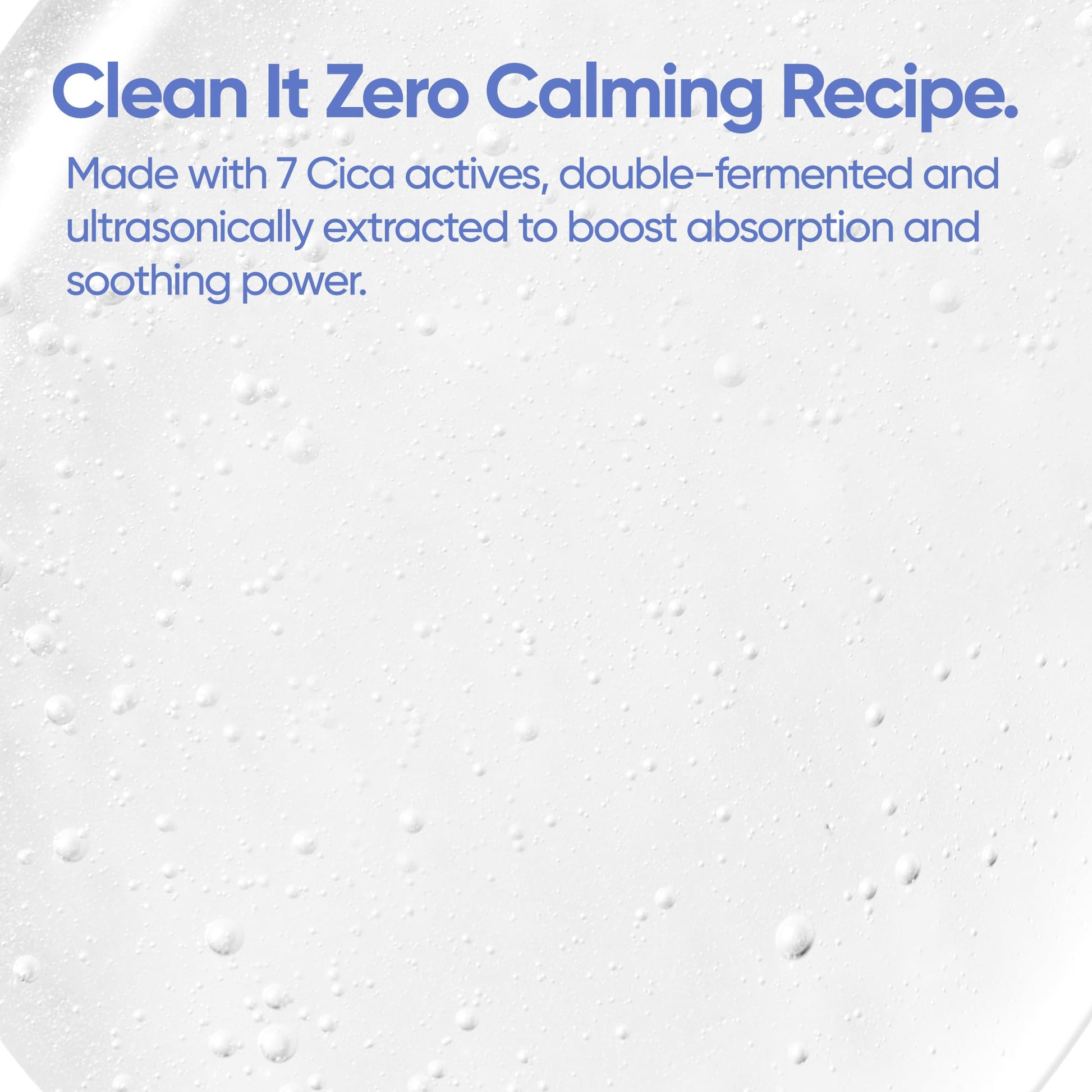 Banila Co Clean It Zero Calming Gel Cleanser texture demonstration