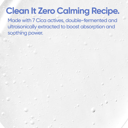 Banila Co Clean It Zero Calming Gel Cleanser texture demonstration