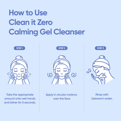 Banila Co Clean It Zero Calming Gel Cleanser 200 milliliters bottle