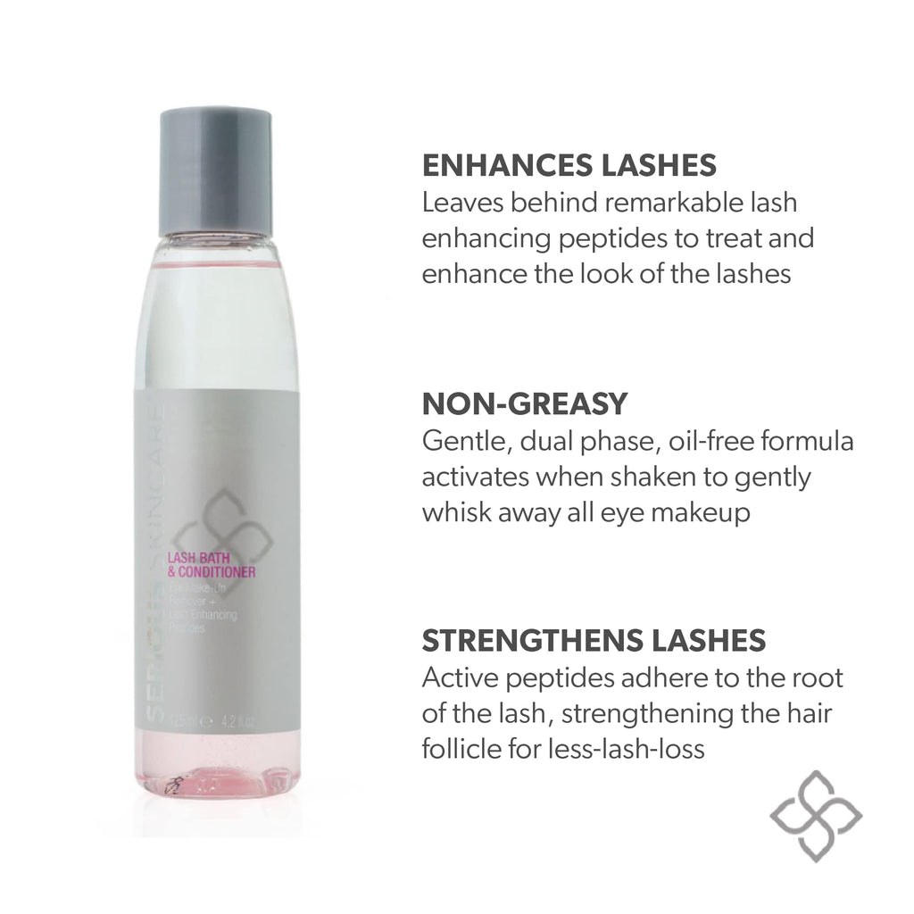 Serious Skincare eye makeup remover back label details