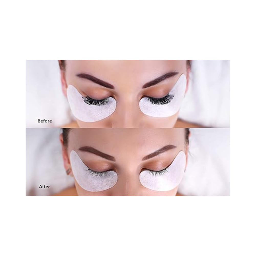 Application of Stacy Lash adhesive remover on eyelash extensions