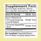 ChildLife Essentials natural orange flavor herbal supplement label