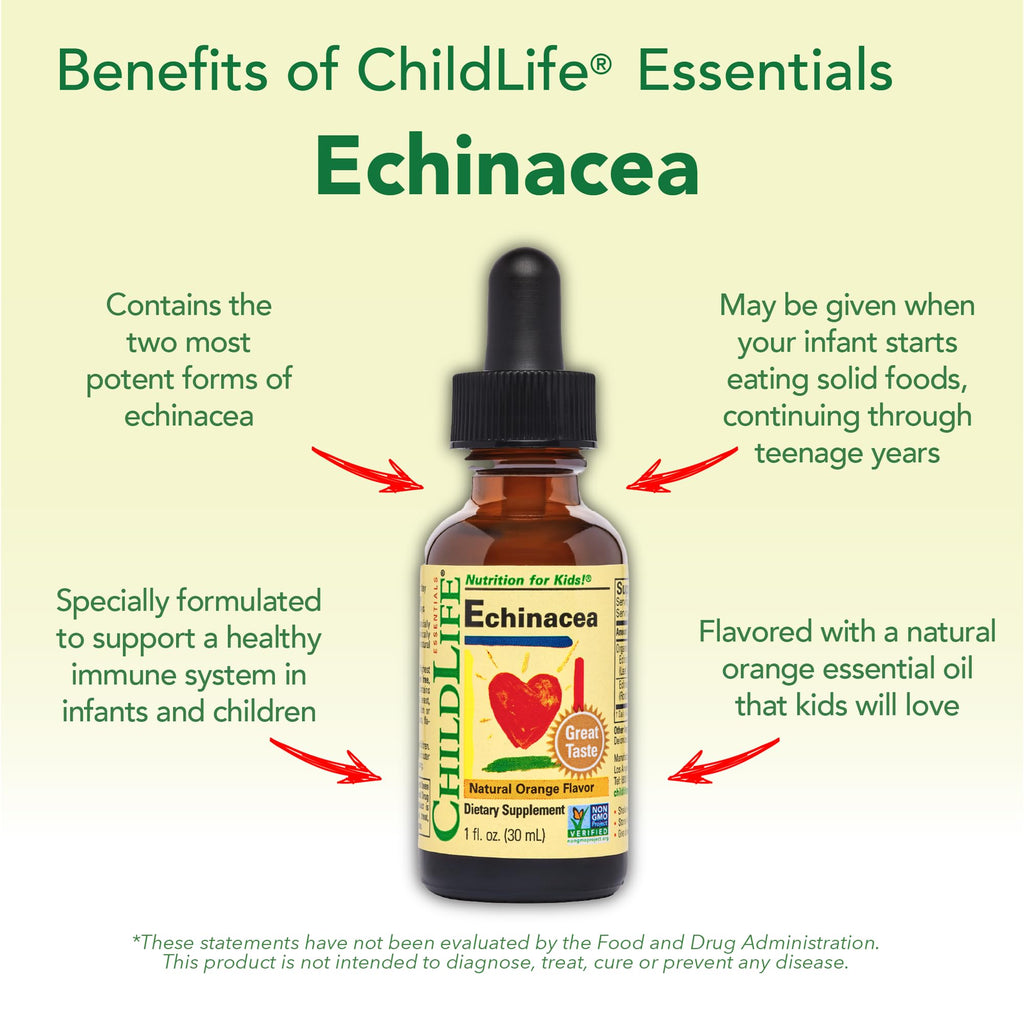 ChildLife Essentials organic Echinacea supplement for infants