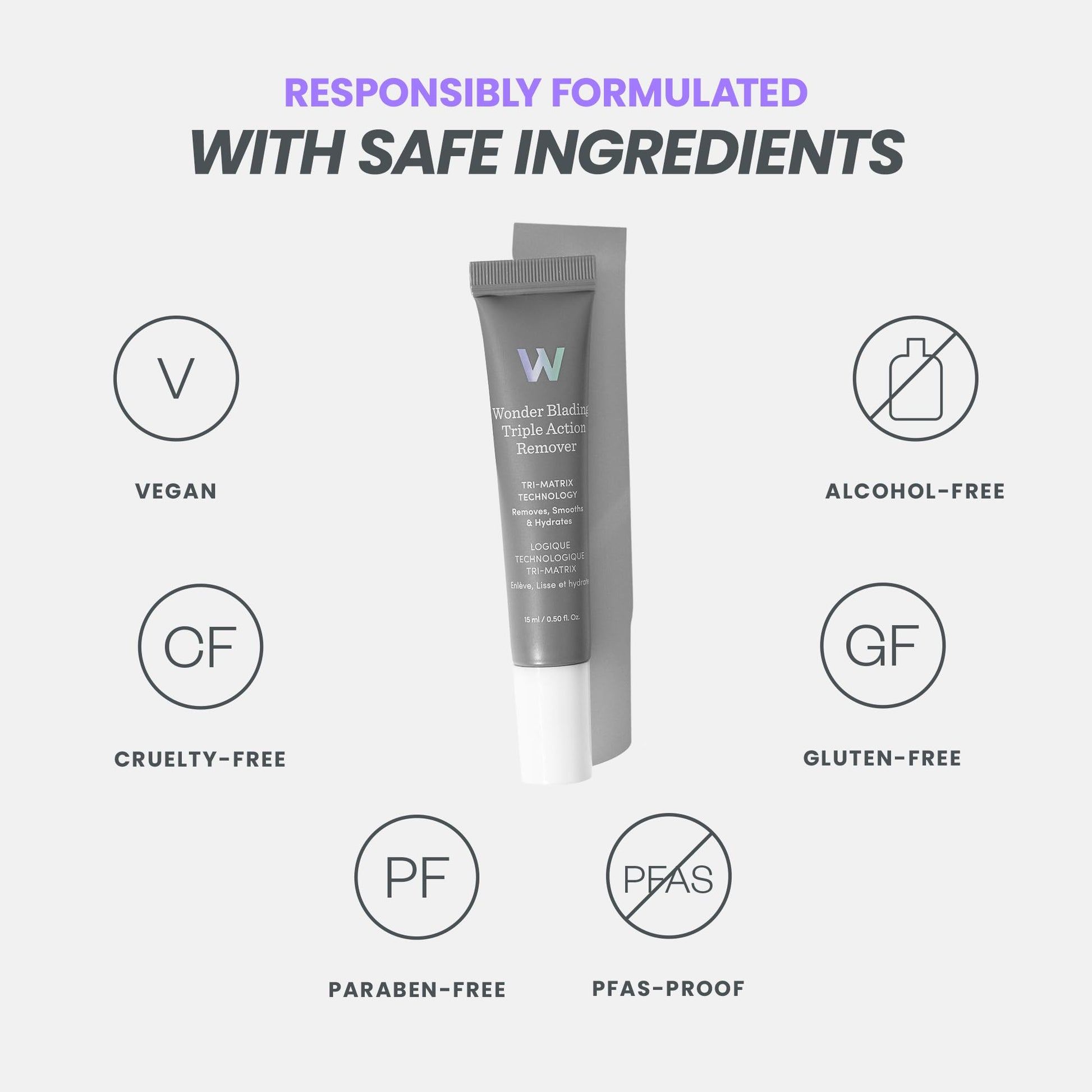 Wonderskin Wonder Blading makeup remover gel dissolving waterproof cosmetic swatches on skin
