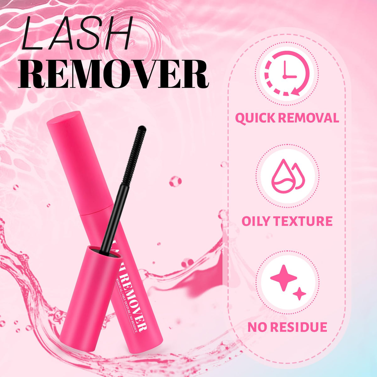 Veyesbeauty lash remover spiral brush applicator detail