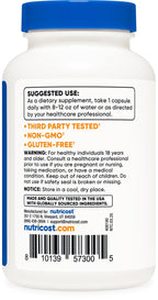 Nutricost high absorption immune support capsule container