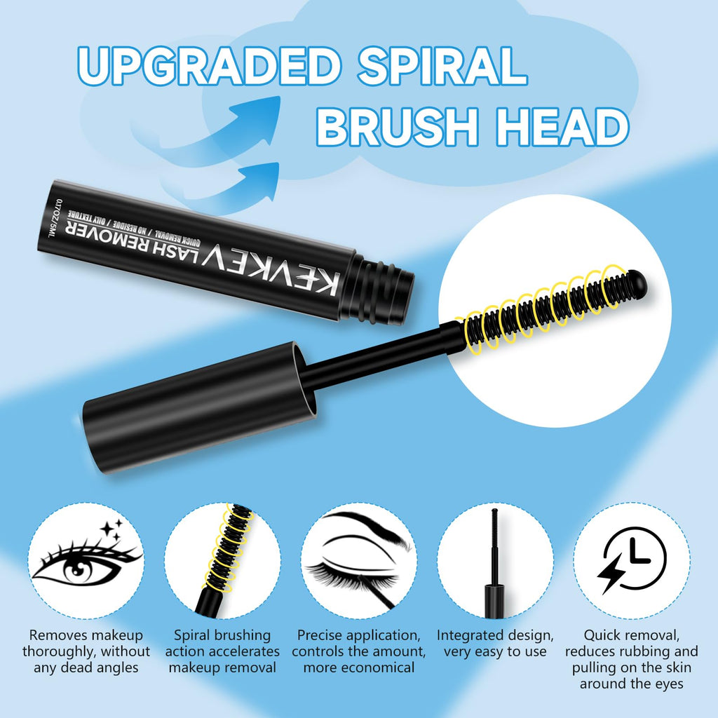 KevKev lash remover box and bottle setup