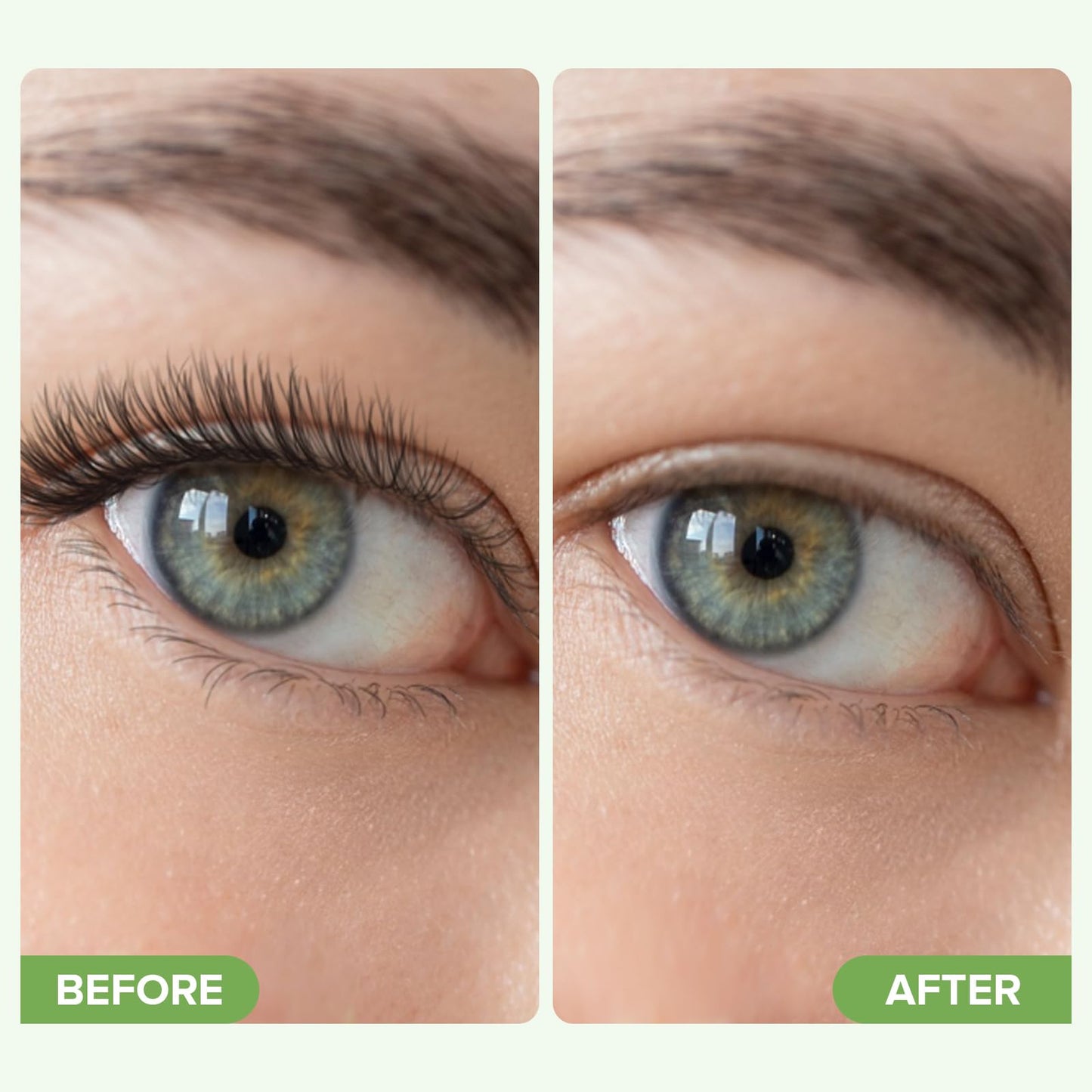 Professional eyelash extension gel remover for salon use