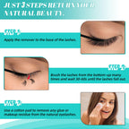 Amzgirl Lash Extension Remover bottle with outer box packaging