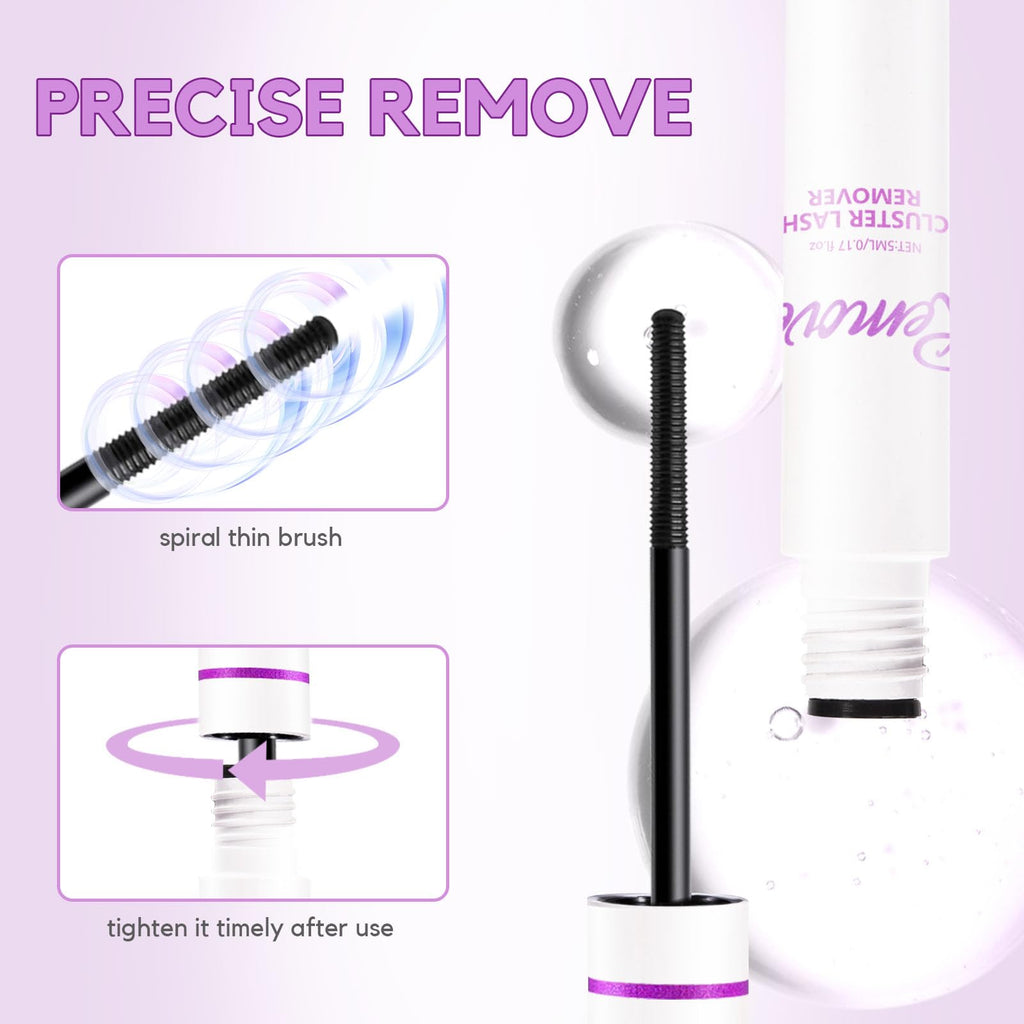 Gaqqi Lash Glue Remover packaging and compact tube