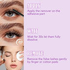 Gaqqi Lash Glue Remover close up of product label