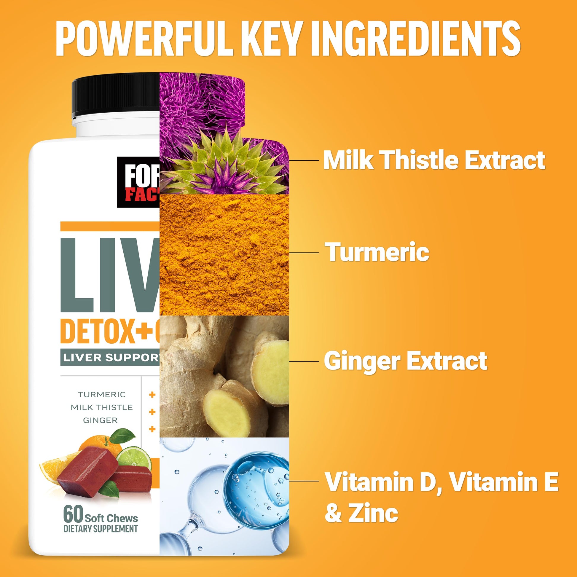 Force Factor Liver Cleanse 80 percent silymarin supplement benefits