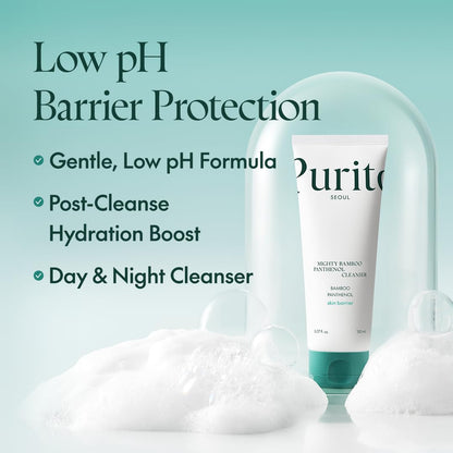 Gentle morning and night makeup remover gel face wash formula
