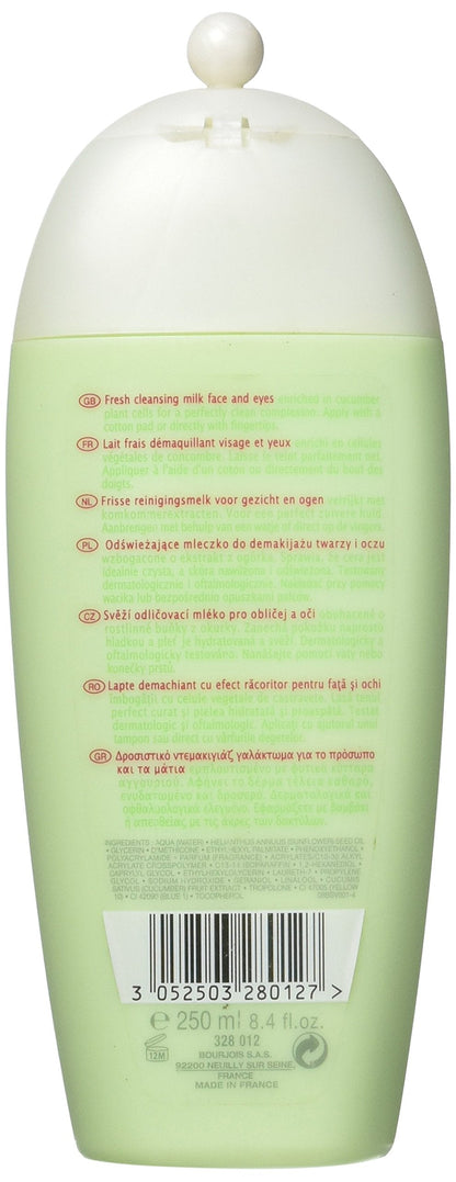 Bourjois Fresh Cleansing Milk 250ml bottle packaging