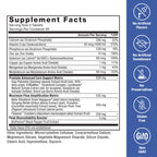 Force Factor Prostate Advanced authentic imported packaging depicting the clear usage instructions and daily dosage guidelines.