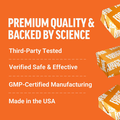 Force Factor joint health soft chews with vitamins D and B complex.