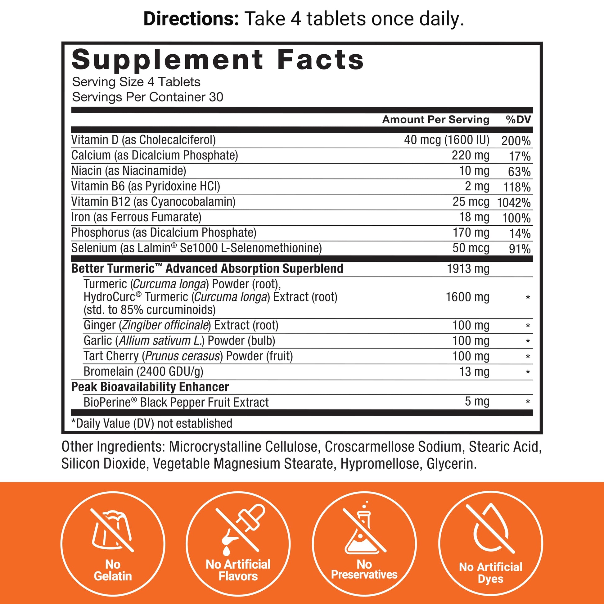 Force Factor 120 tablets bottle highlighting superior absorption and mobility benefits