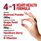 Force Factor Total Beets 90 capsules packaging showing organic beet root powder facts