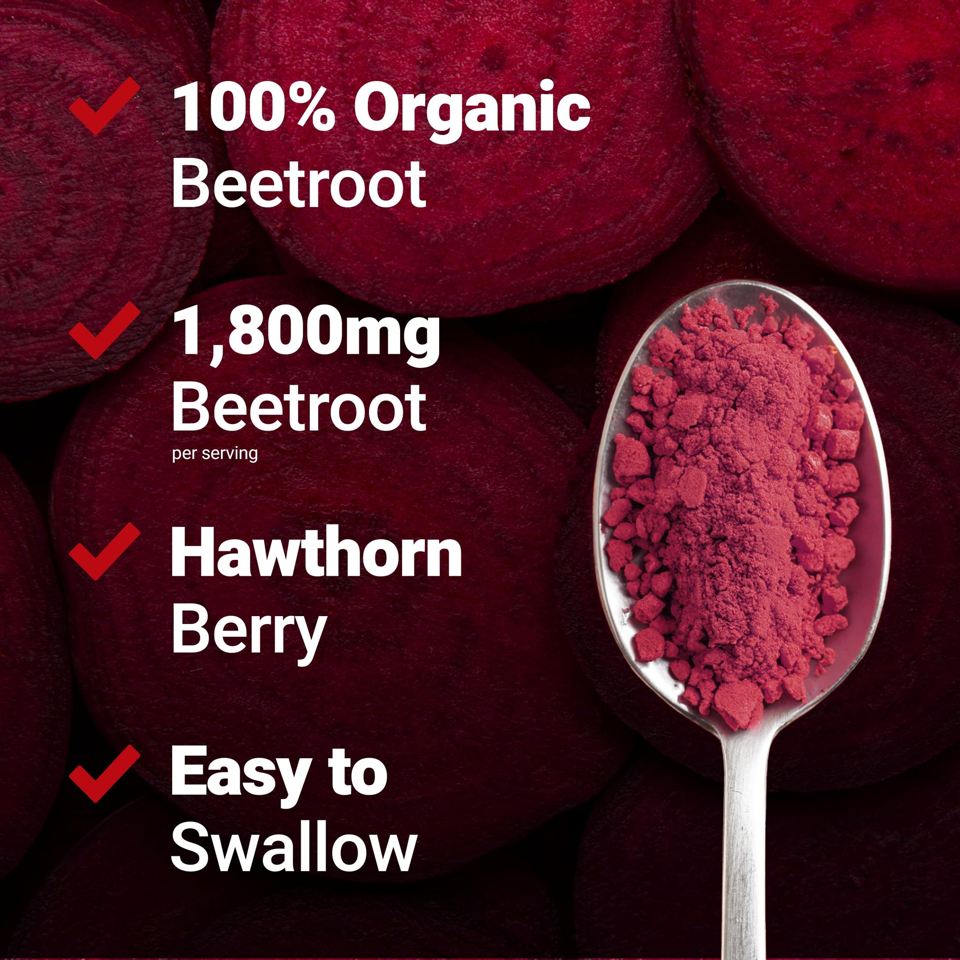 Force Factor Total Beets daily cardiovascular supplement for healthy blood flow