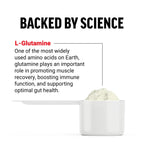 Force Factor L Glutamine Powder serving scoop demonstration