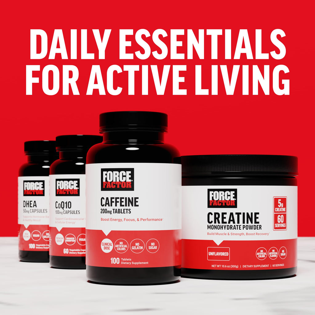 Force Factor L Glutamine Powder complete packaging overview