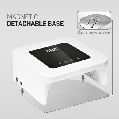 Gaoy UV LED nail lamp being used for gel manicure