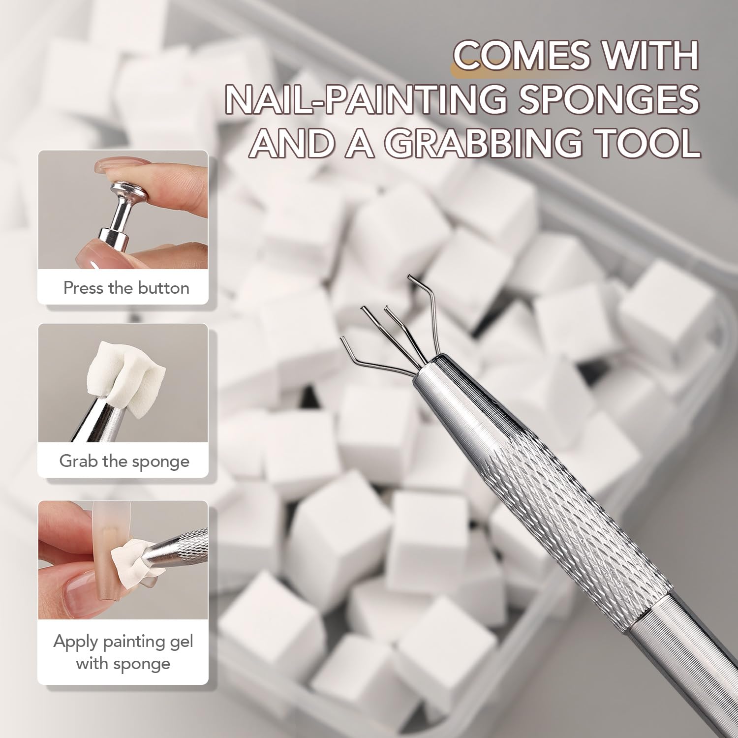 Gaoy gel nail polish kit packaging for salon and home use.