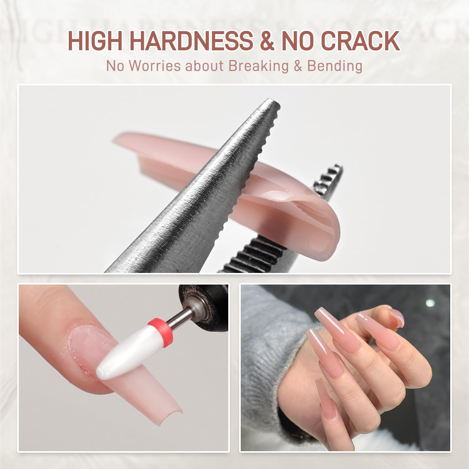 UV lamp included in Gaoy nail extension starter kit