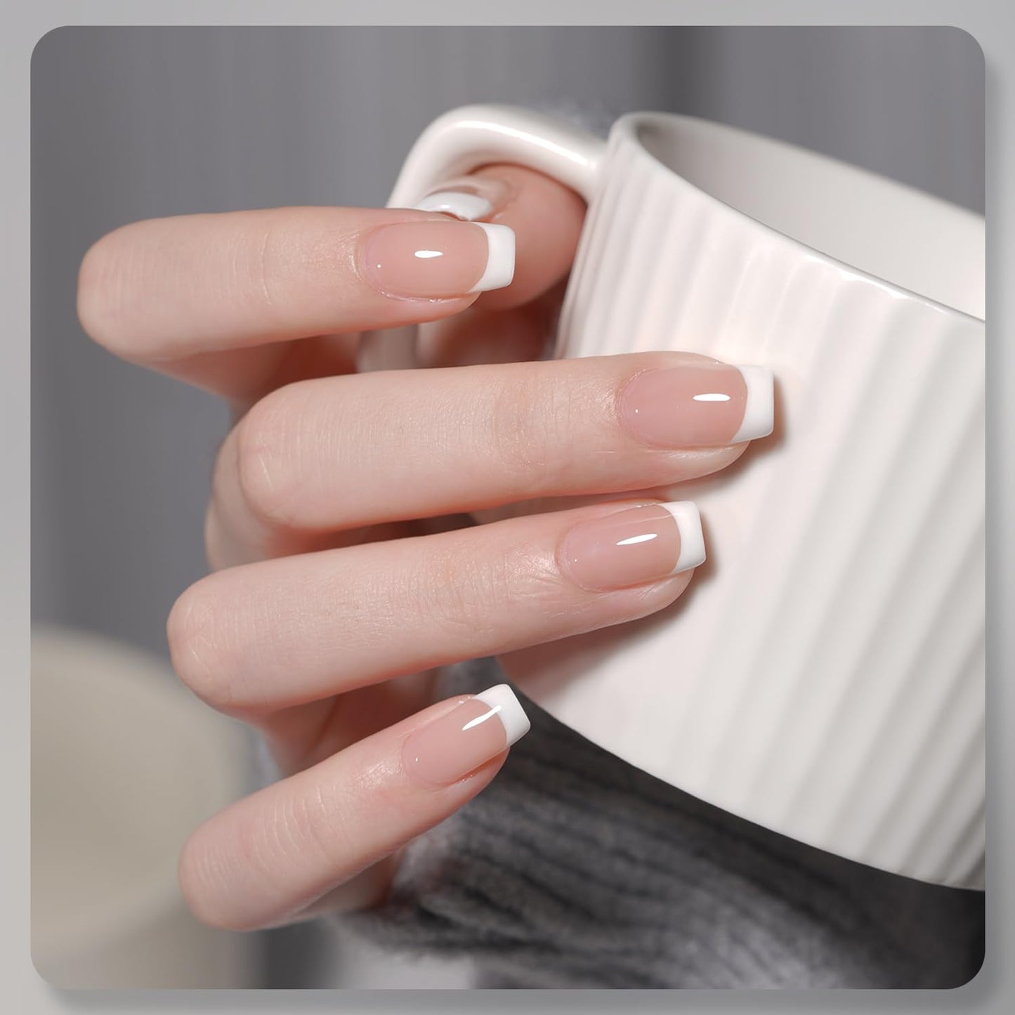 High pigment black and white gel polish for DIY nail art
