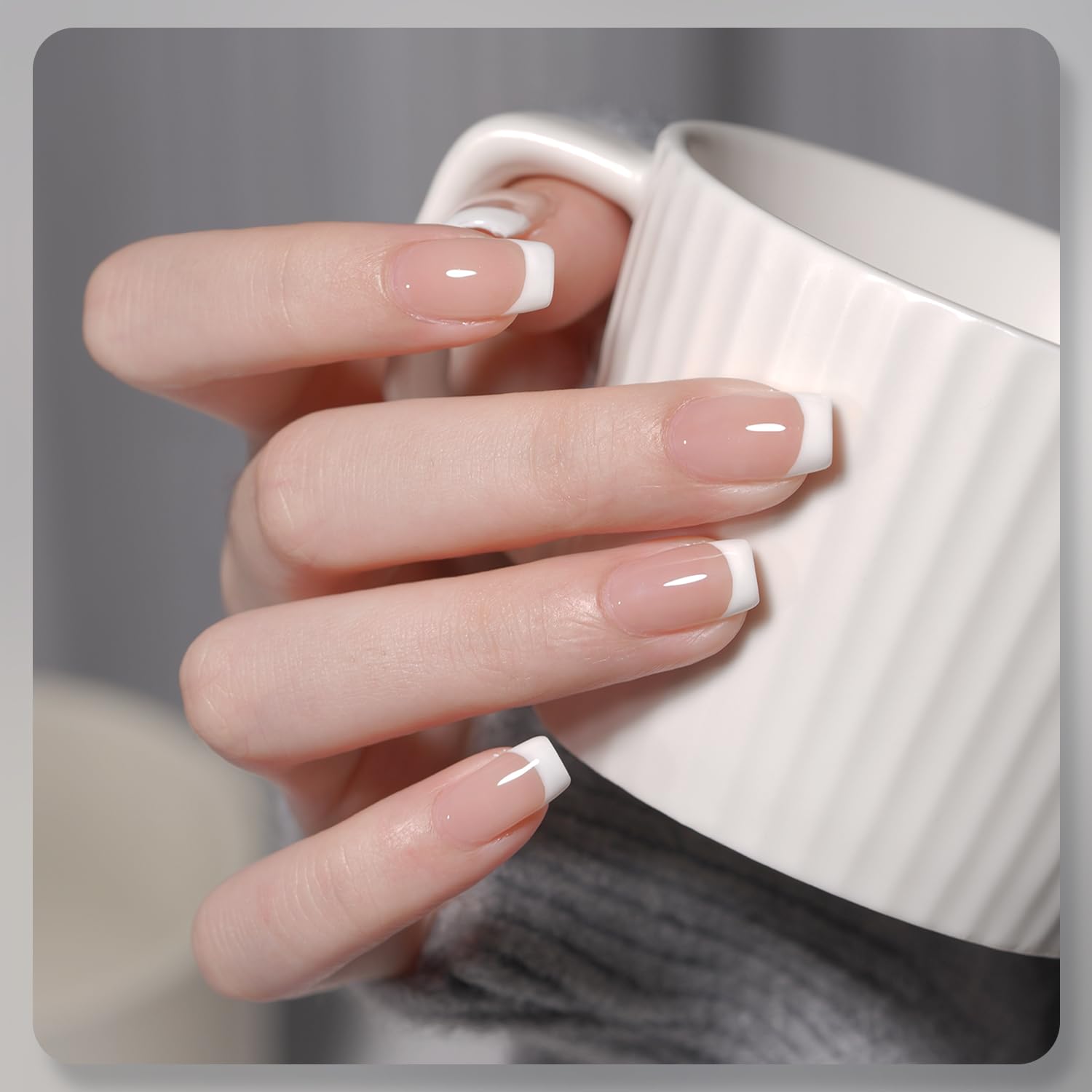 High pigment black and white gel polish for DIY nail art